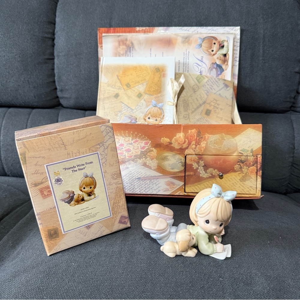 Precious Moments - “Friends Write From The Start” Figurine